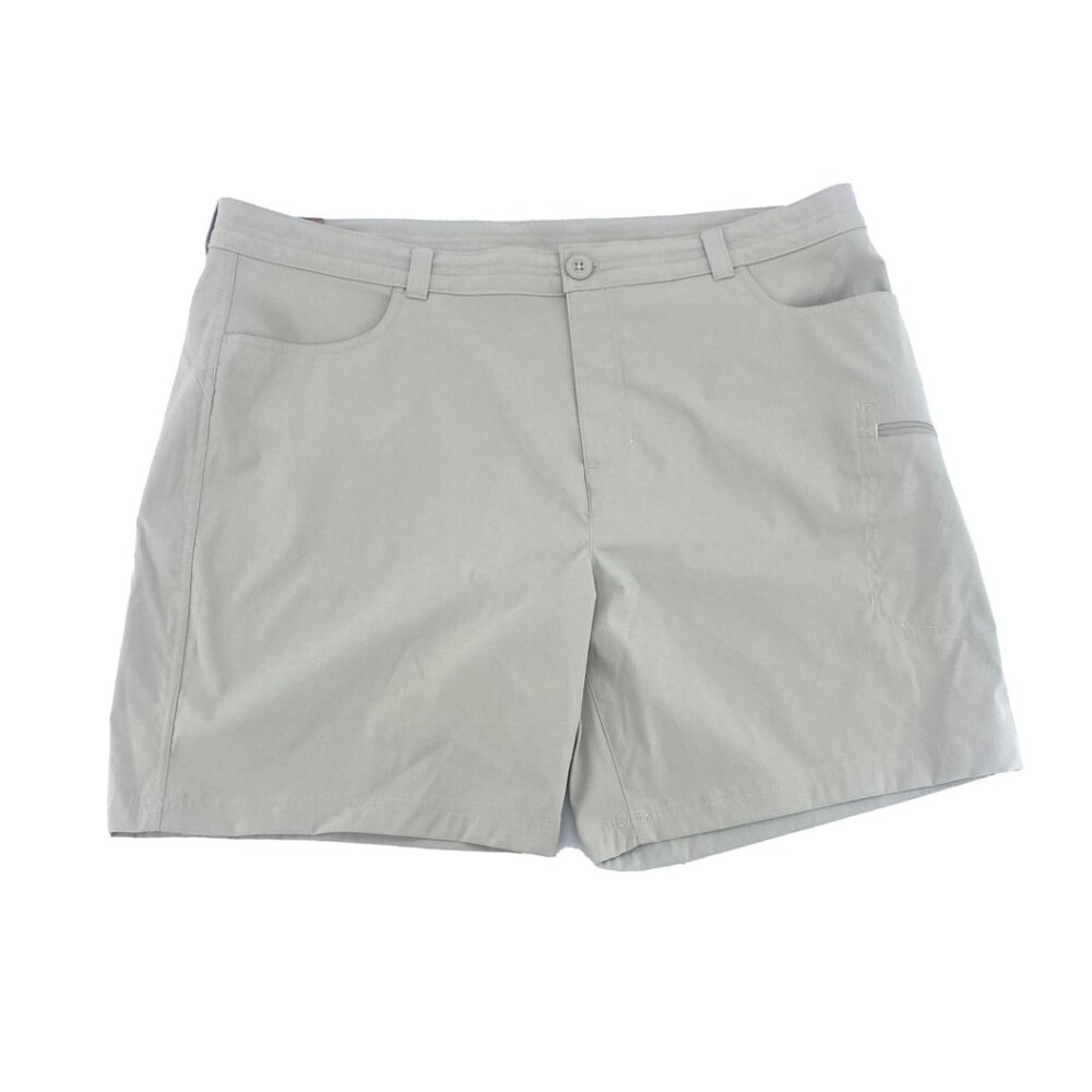 Eddie Bauer Women's Tech Shorts | Beige | Above the Knee | Various Sizes **NEW